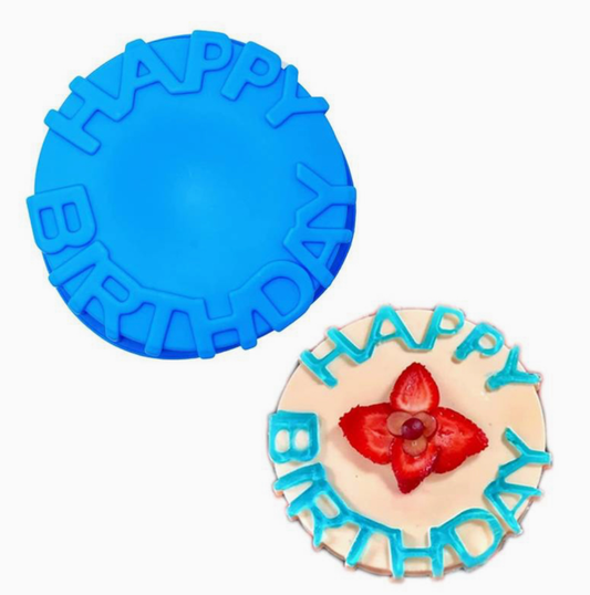 Happy Birthday Cake Mould