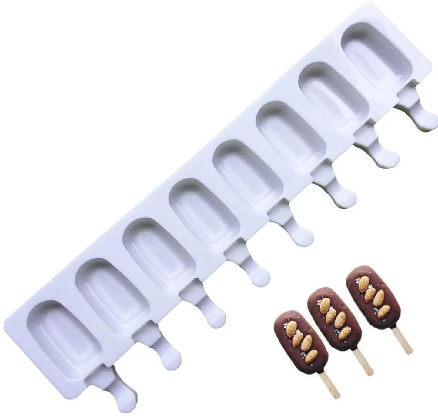 8-Cavity Ice-Lolly Mould